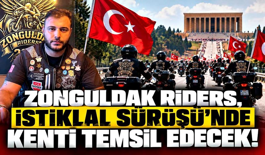 Zonguldak Riders, İstiklal Sürüşü’nde Kenti Temsil Edecek!
