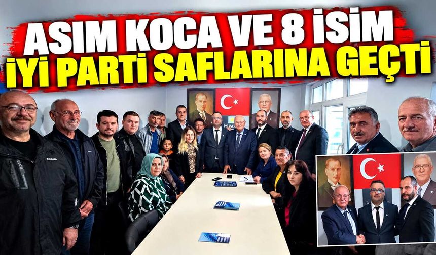 Gelecek Partisi’nden İYİ Parti’ye Kozlu’da toplu katılım