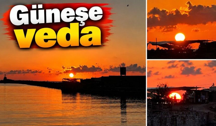 Güneşe veda