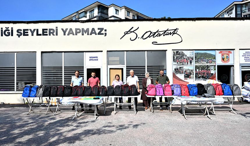 Kdz. Ereğli Belediyesi’nden bin öğrenciye kırtasiye desteği