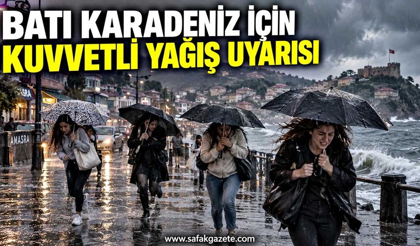 Meteoroloji uyardı: Birçok ilde kuvvetli sağanak bekleniyor