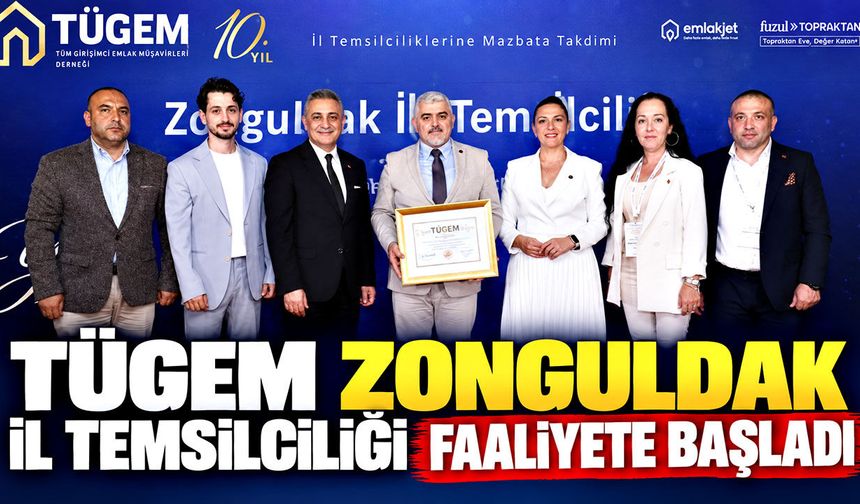 TÜGEM Zonguldak İl Temsilciliği faaliyete başladı