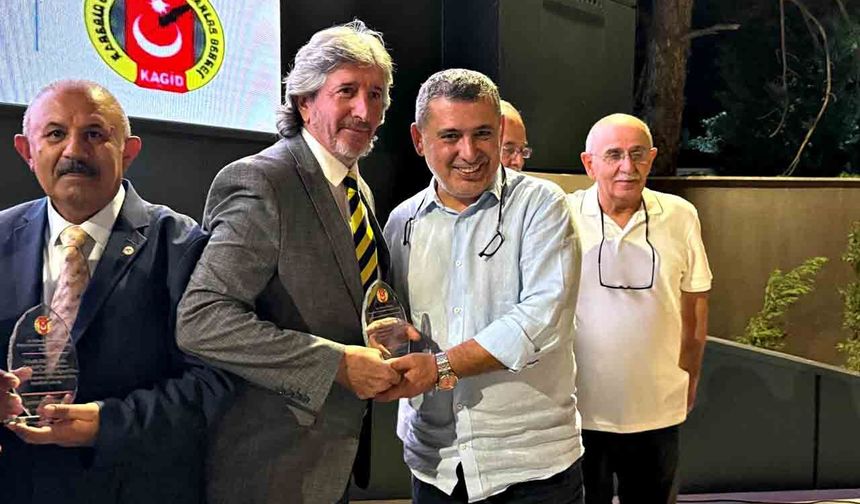 Derya Akbıyık’a Karabük’te plaket
