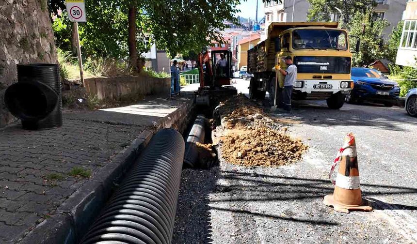 Kdz.Ereğli'de su baskınlarına karşı 150 metrelik yeni hat