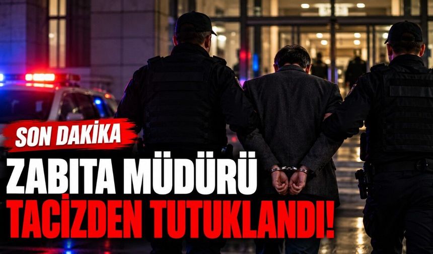 Belediye çalışanı şikâyetçi oldu: Zabıta müdürü tutuklandı