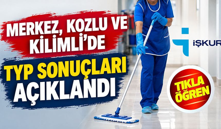 Zonguldak Merkez, Kozlu ve Kilimli’de TYP sonuçları açıklandı
