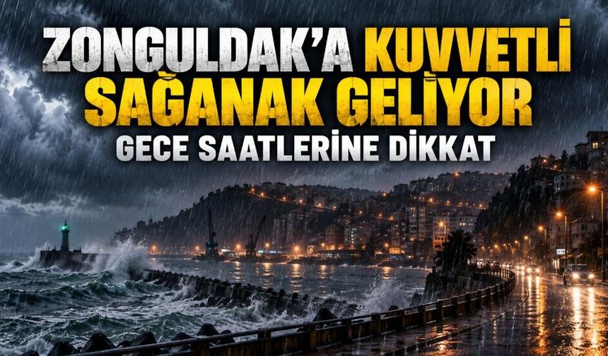 Zonguldak’ta hava değişiyor: Sağanak geliyor
