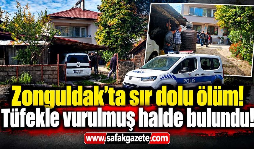 Zonguldak’ta şüpheli ölüm! İki çocuk babası evinde ölü bulundu
