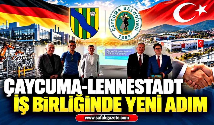 Çaycuma-Lennestadt iş birliğinde yeni adım