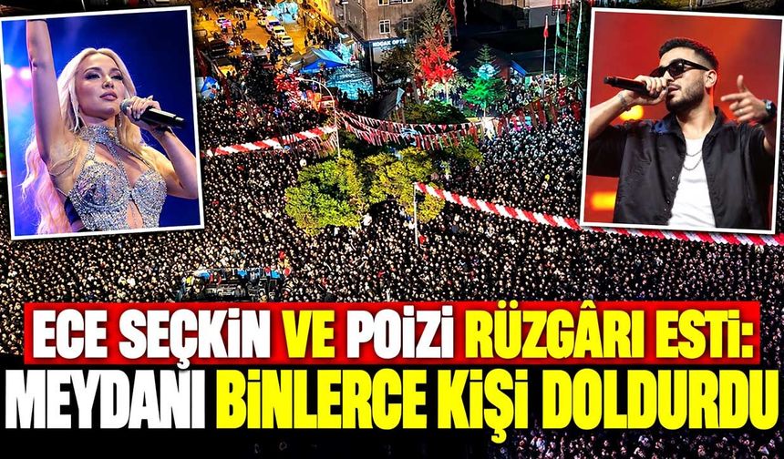 Ceviz Festivali’nde unutulmaz gece: 50 bin kişi konserlere akın etti