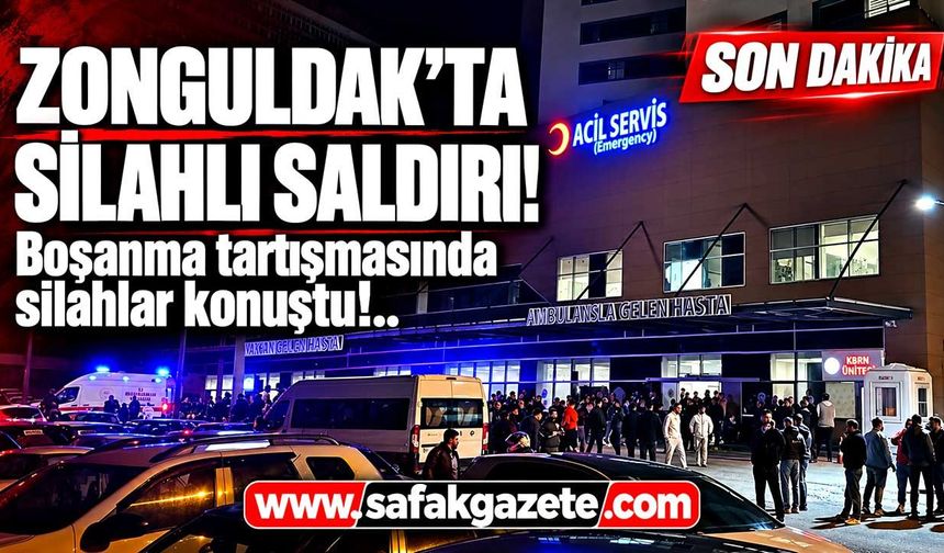 Zonguldak’ta kanlı tartışma! Sakinleştirmek isteyen genç de yaralandı