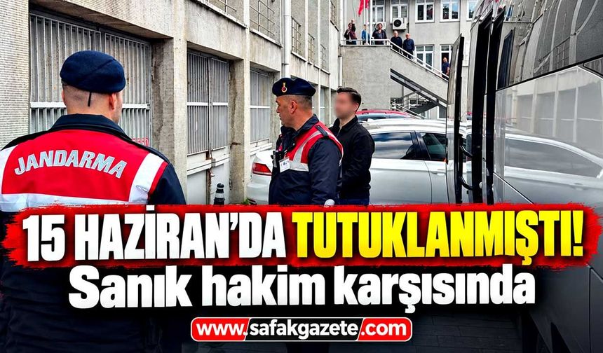 Zonguldak’ta örgüt davasında ikinci duruşma! Tutuklu sanık adliyede