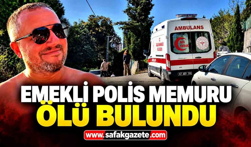 Zonguldak’ta Emekli Polis Memuru Baskın Pekmen Ölü Bulundu