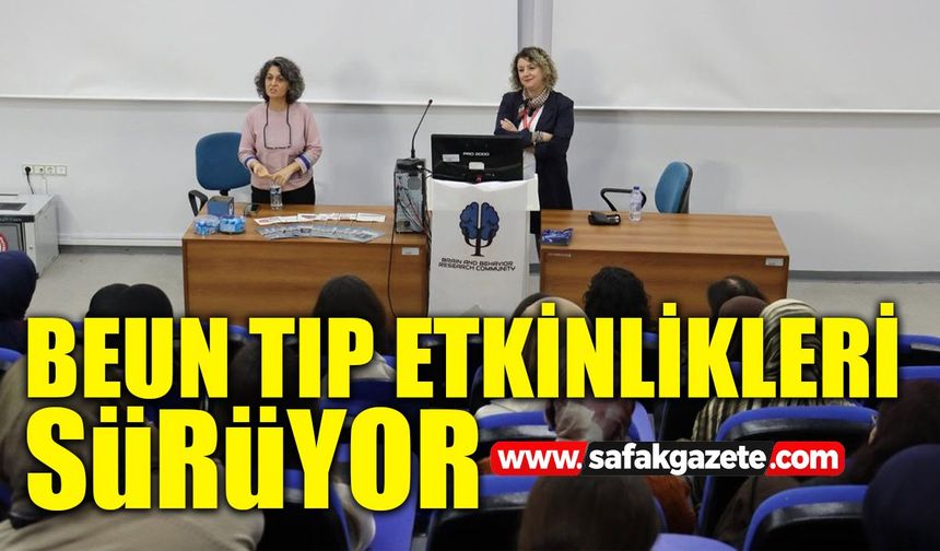 BEUN Tıp etkinlikleri sürüyor