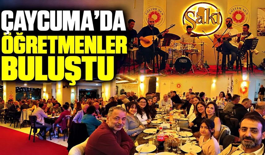 Çaycuma’da öğretmenler buluştu