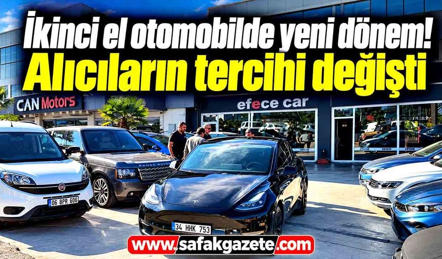 Otomotivde tercihler değişti: "Eski araba devri bitiyor, elektrikliye ilgi artıyor"