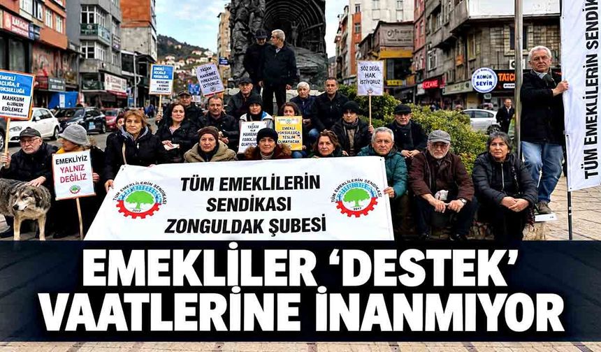 Emekliler “destek” vaatlerine inanmıyor