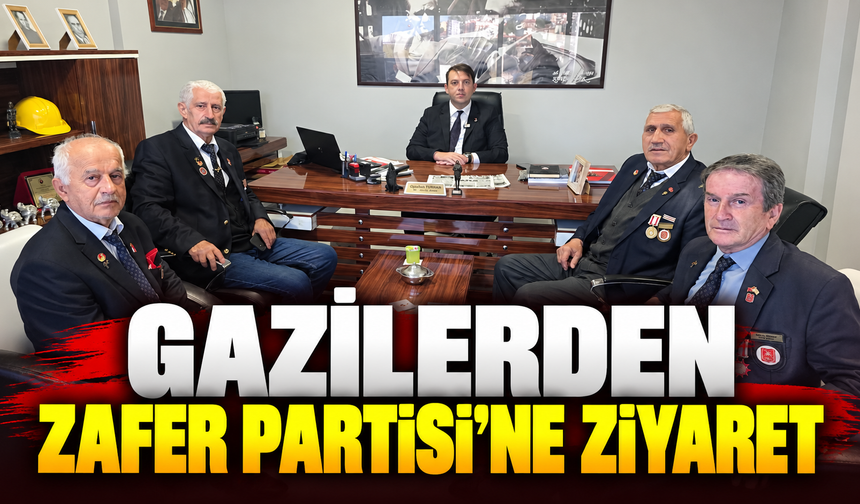Gazilerden Zafer Partisi’ne ziyaret