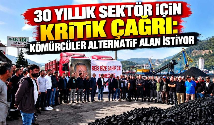 30 yıllık sektör için kritik çağrı: Kömürcüler alternatif alan istiyor