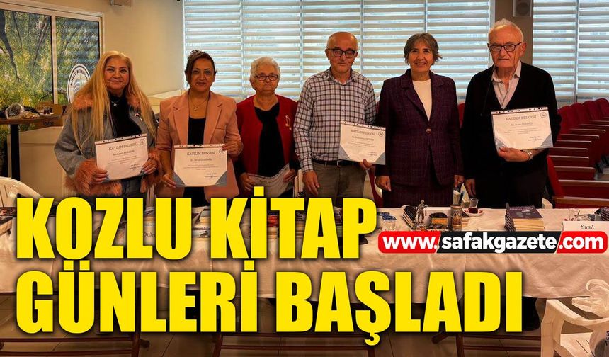 Kozlu Kitap Günleri başladı