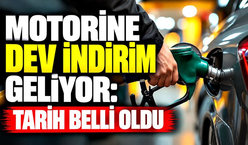 Motorine dev indirim geliyor: Tarih belli oldu
