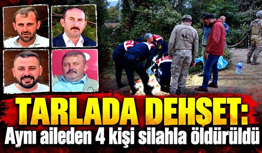 Pancar sökümü sırasında kurşun yağdırdı: 4 kişi hayatını kaybetti