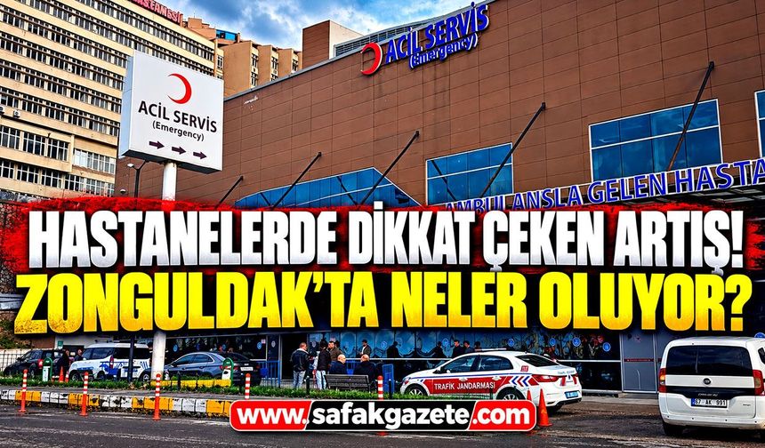 Zonguldak’ta grip ve öksürük şikâyetleri arttı! Son 15 güne dikkat