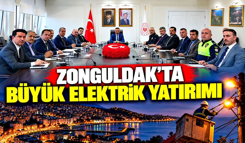 Zonguldak'ta büyük elektrik yatırımı