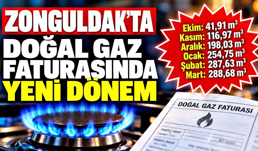 Zonguldak’ta kademeli doğal gaz tarifesi: Limiti aşanın faturası değişecek