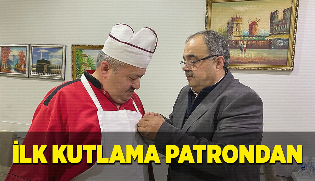 EYT'den emekli olunca, ilk kutlama patrondan