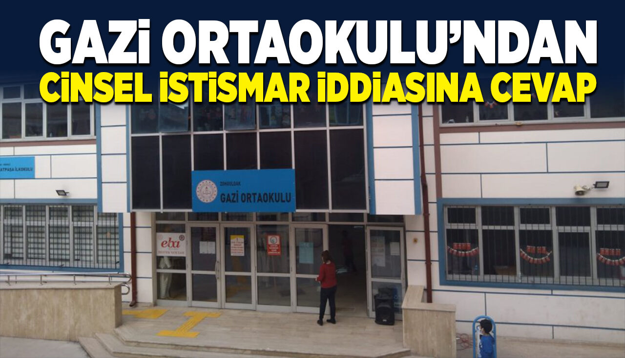 Gazi Ortaokulu’ndan cinsel istismar iddiasına cevap
