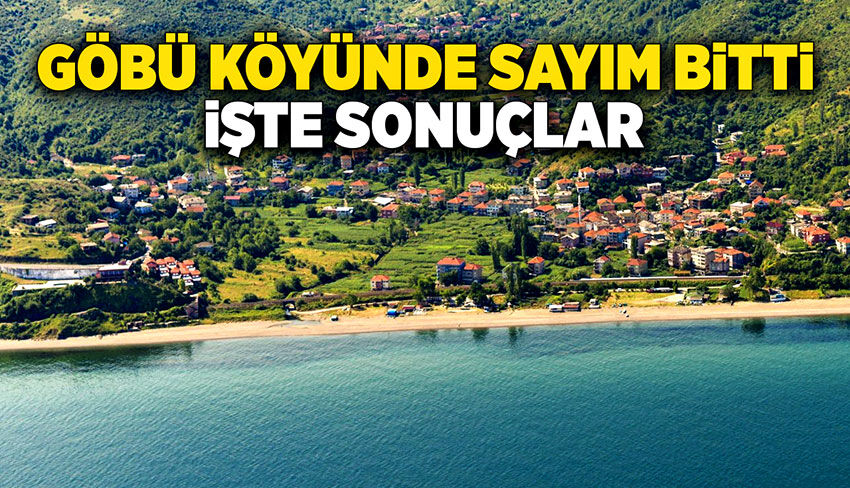 Göbü köyünden seçim sonuçları geldi