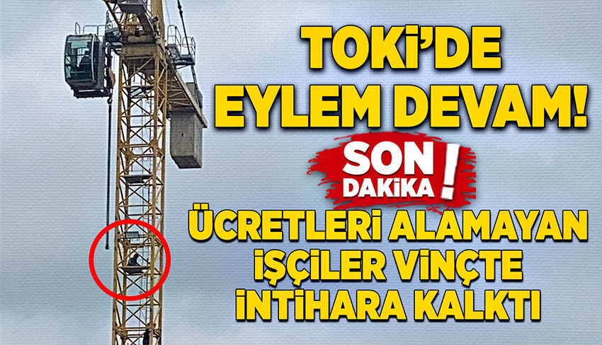 Maaşını alamayan işçiden intihar girişimi!