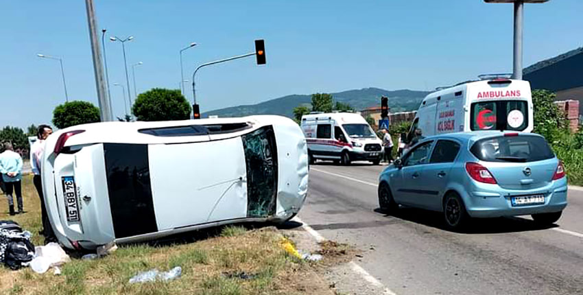 çaycuma sanayi kavşak kaza (3)