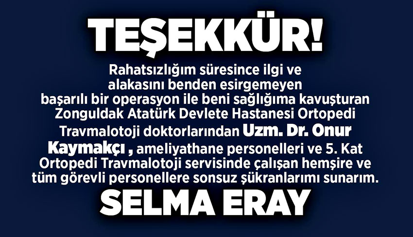 teşekkür-eray