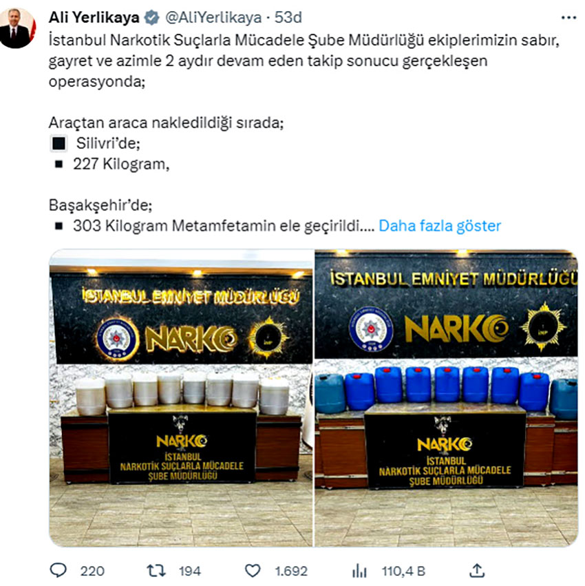 UYUŞTURUCU-BASKINI