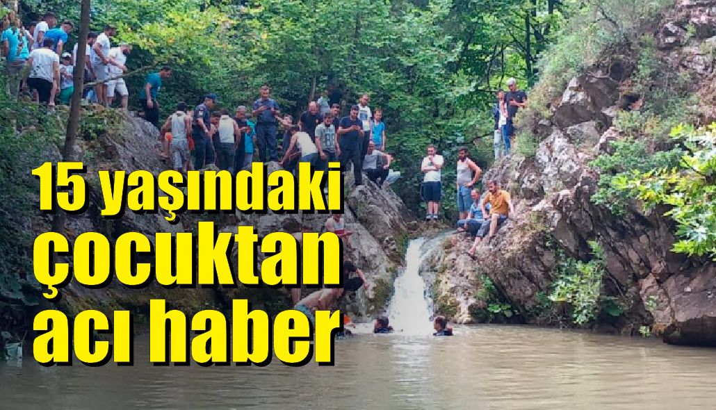 15 yaşındaki çocuk gölette boğuldu