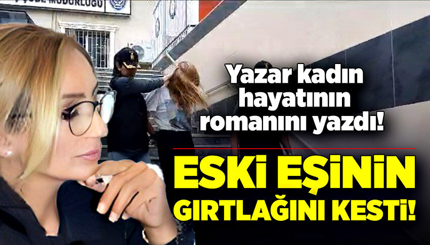 Yazar kadın hayatının romanını yazdı! Eşini gırtlağından keserek öldürdü!