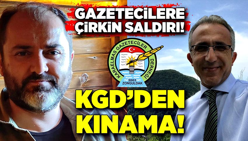 Kilimli’de gazetecilere çirkin saldırı! KGD’den kınama geldi