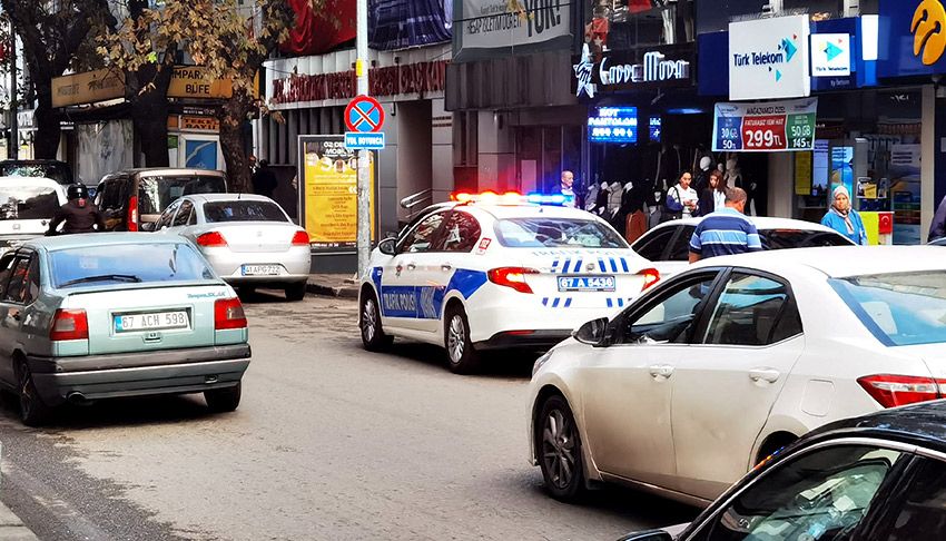 Zonguldak'ta trafik denetimleri sıklaştırıldı