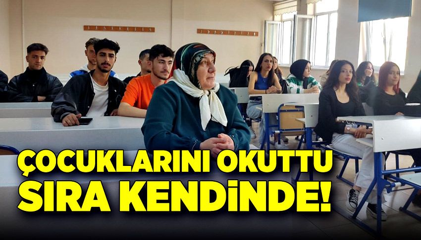 55 yaşındaki 2 torunlu anne, üniversiteye başladı