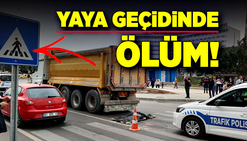 Yaya geçidinde ölüm!