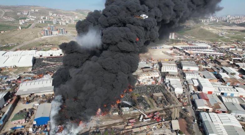 Ankara Sanayi Yangın 2