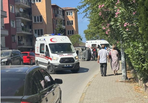 Ambulansı Sollamaya Çalıştı 2