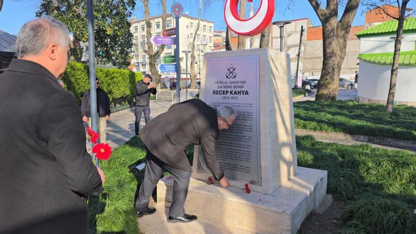 Alemdar Gemisi'nin Intikalinin 104. Yıldönümü Ve Ilk Deniz Şehidi Recep Kahya Anıldı1