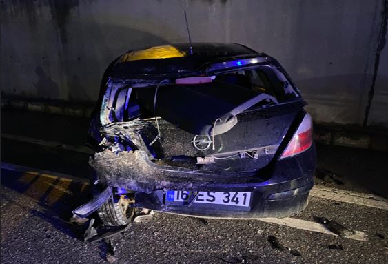 Düğün Yolunda Kaza