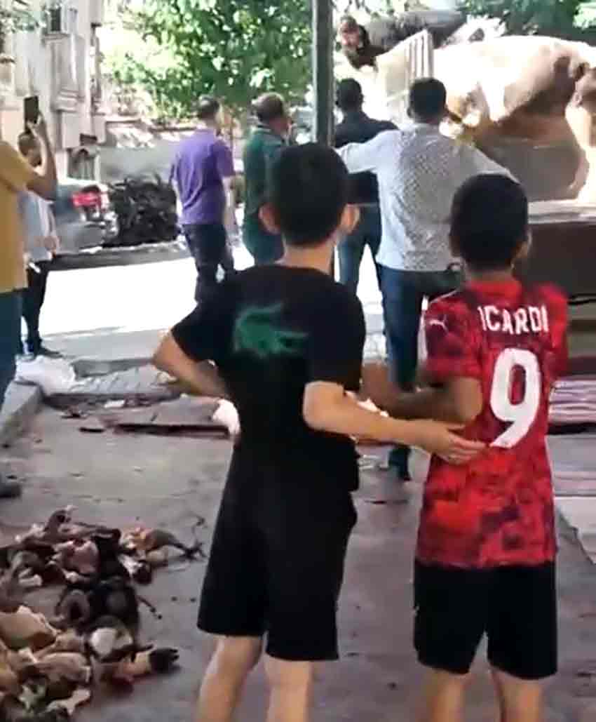 Kurbanlık Boğa Kasabı Öldürüyordu (3)