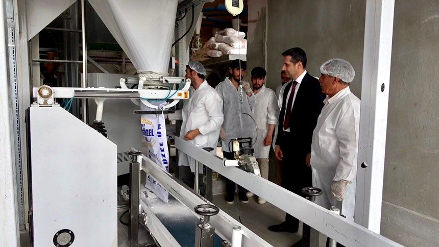 Diyadin'de Kurulan Modern Un Tesisi Ekonomiye Güç Katıyor (1)