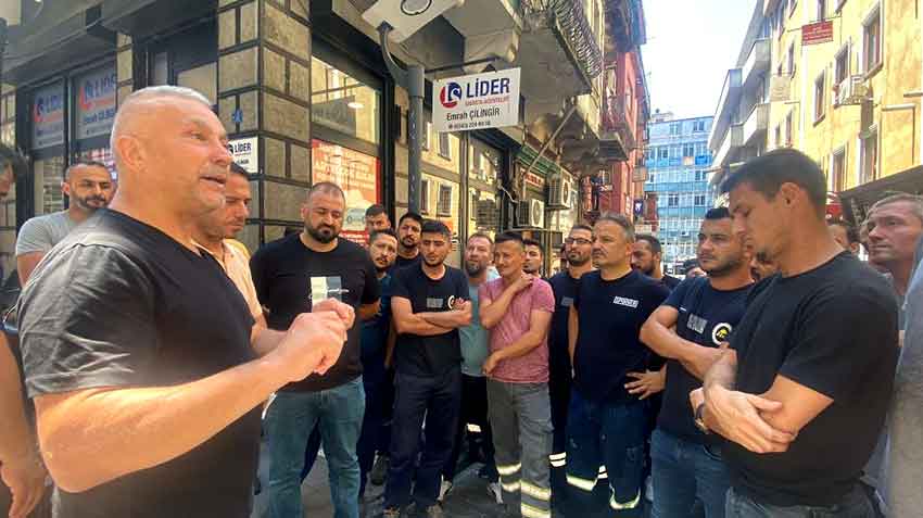 Gmis Önünde Alevli Mesaj 2