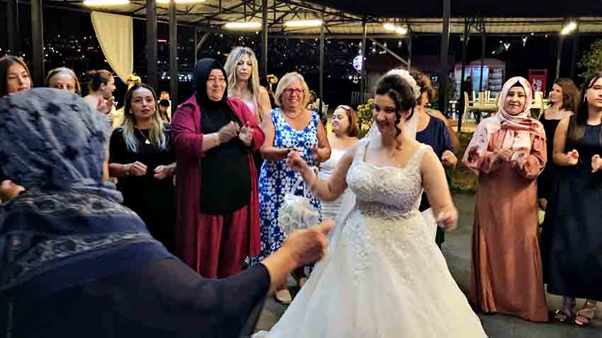 Zonguldak’ta Unutulmaz Bir Düğün Cemre Hayaline Kavuştu (2)